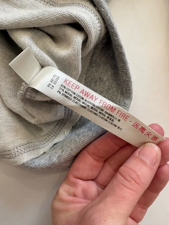 Free People Movement Gray Lara Pullover Mock Neck Sweater Small - Picture 7 of 8